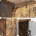 Birou cu raft Stejar fumuriu 142,5 x 50 x 75 cm Lemn prelucrat - WALTI WALTI