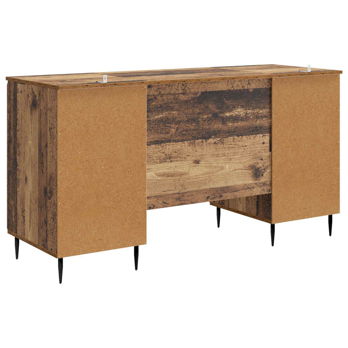 Birou cu raft Lemn vechi 142,5 x 50 x 75 cm Lemn prelucrat - WALTI WALTI