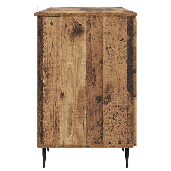Birou cu raft Lemn vechi 142,5 x 50 x 75 cm Lemn prelucrat - WALTI WALTI
