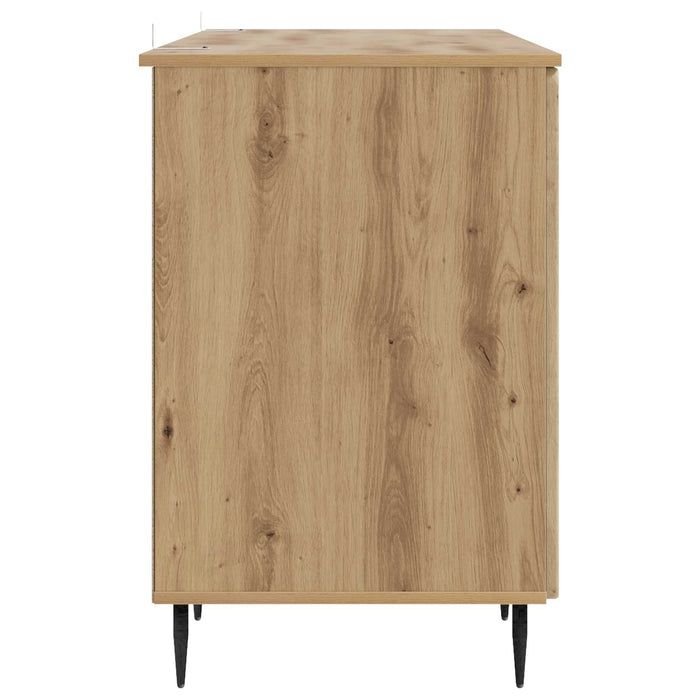 Birou cu ușă Stejar Artizanal 142,5 x 50 x 75 cm Lemn prelucrat - WALTI WALTI