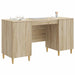 Birou cu raft Stejar Sonoma 142,5 x 50 x 75 cm Lemn prelucrat - WALTI WALTI