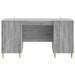 Birou cu raft Sonoma gri 142,5 x 50 x 75 cm Lemn prelucrat - WALTI WALTI