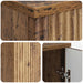Birou cu raft Lemn vechi 142,5 x 50 x 75 cm Lemn prelucrat - WALTI WALTI