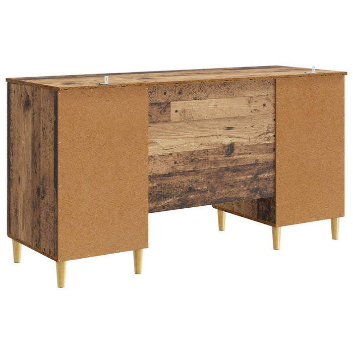 Birou cu raft Lemn vechi 142,5 x 50 x 75 cm Lemn prelucrat - WALTI WALTI