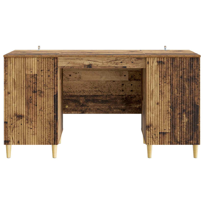 Birou cu raft Lemn vechi 142,5 x 50 x 75 cm Lemn prelucrat - WALTI WALTI