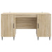 Birou cu raft Stejar Sonoma 142,5 x 50 x 75 cm Lemn prelucrat - WALTI WALTI