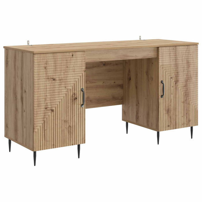 Birou cu ușă Stejar Artizanal 142,5 x 50 x 75 cm Lemn prelucrat - WALTI WALTI