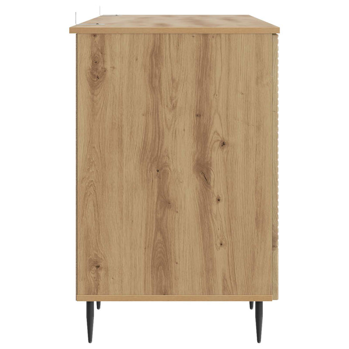 Birou cu ușă Stejar Artizanal 142,5 x 50 x 75 cm Lemn prelucrat - WALTI WALTI