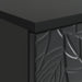 Birou Negru Lemn prelucrat 142,5 x 50 x 75 cm - WALTI WALTI