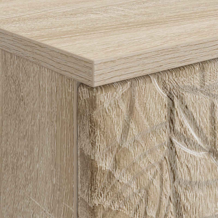 Birou Stejar Sonoma Lemn prelucrat 142,5 x 50 x 75 cm - WALTI WALTI