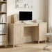 Birou Stejar Sonoma Lemn prelucrat 142,5 x 50 x 75 cm - WALTI WALTI