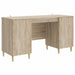 Birou Stejar Sonoma Lemn prelucrat 142,5 x 50 x 75 cm - WALTI WALTI