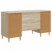 Birou Stejar Sonoma Lemn prelucrat 142,5 x 50 x 75 cm - WALTI WALTI