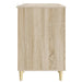 Birou Stejar Sonoma Lemn prelucrat 142,5 x 50 x 75 cm - WALTI WALTI