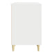 Birou Alb foarte lucios Lemn prelucrat 142,5 x 50 x 75 cm - WALTI WALTI