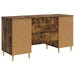 Birou Stejar fumuriu Lemn prelucrat 142,5 x 50 x 75 cm - WALTI WALTI