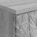 Birou Sonoma gri Lemn prelucrat 142,5 x 50 x 75 cm - WALTI WALTI