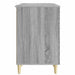 Birou Sonoma gri Lemn prelucrat 142,5 x 50 x 75 cm - WALTI WALTI