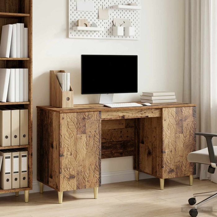 Birou Lemn vechi Lemn prelucrat 142,5 x 50 x 75 cm - WALTI WALTI