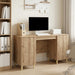 Birou Stejar Artizanal Lemn prelucrat 142,5 x 50 x 75 cm - WALTI WALTI