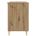 Birou Stejar Artizanal Lemn prelucrat 142,5 x 50 x 75 cm - WALTI WALTI