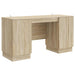 Birou cu raft Stejar Sonoma 142,5 x 50 x 75 cm Lemn prelucrat - WALTI WALTI