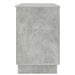 Birou cu raft Gri Beton 142,5 x 50 x 75 cm Lemn prelucrat - WALTI WALTI