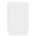 Birou Alb foarte lucios 142,5 x 50 x 75 cm Lemn prelucrat - WALTI WALTI