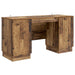 Birou cu raft Lemn vechi 142,5 x 50 x 75 cm Lemn prelucrat - WALTI WALTI