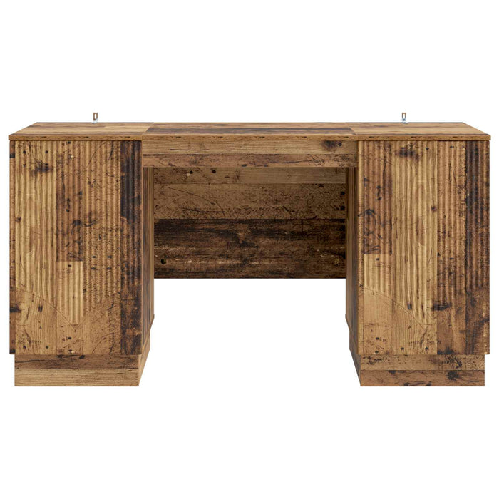 Birou cu raft Lemn vechi 142,5 x 50 x 75 cm Lemn prelucrat - WALTI WALTI
