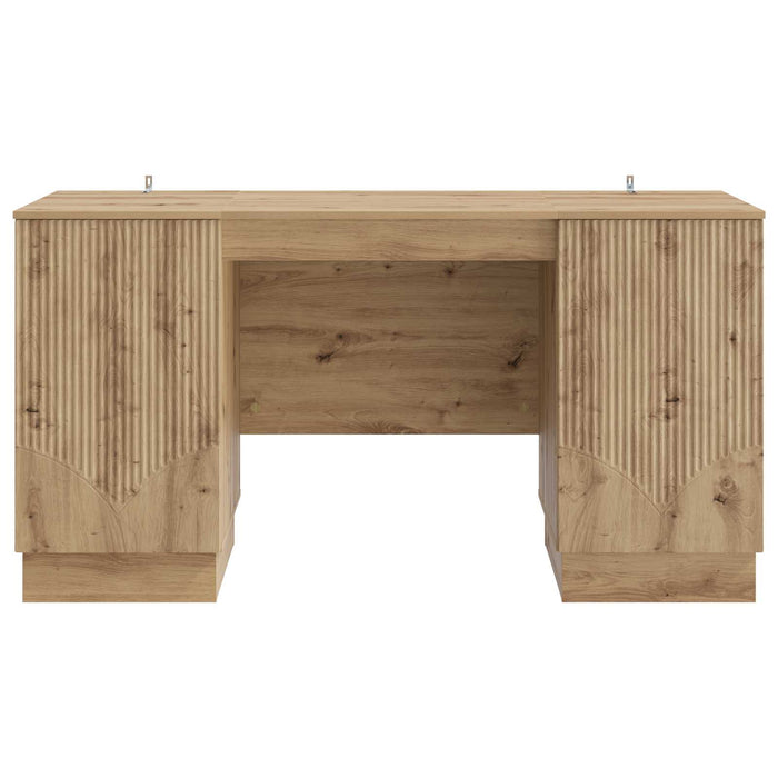 Birou cu ușă Stejar Artizanal 142,5 x 50 x 75 cm Lemn prelucrat - WALTI WALTI