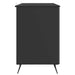 Birou cu raft cu ușă Negru 142,5 x 50 x 75 cm Lemn prelucrat - WALTI WALTI