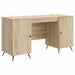 Birou cu raft Stejar Sonoma 142,5 x 50 x 75 cm Lemn prelucrat - WALTI WALTI
