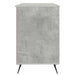 Birou cu raft Gri Beton 142,5 x 50 x 75 cm Lemn prelucrat - WALTI WALTI