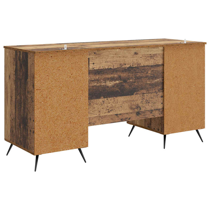 Birou cu raft Lemn vechi 142,5 x 50 x 75 cm Lemn prelucrat - WALTI WALTI