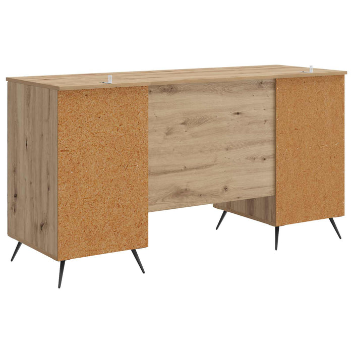 Birou cu ușă Stejar Artizanal 142,5 x 50 x 75 cm Lemn prelucrat - WALTI WALTI