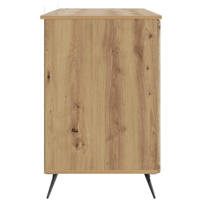 Birou cu ușă Stejar Artizanal 142,5 x 50 x 75 cm Lemn prelucrat - WALTI WALTI