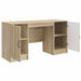 Birou cu raft Stejar Sonoma 142,5 x 50 x 75 cm Lemn prelucrat - WALTI WALTI