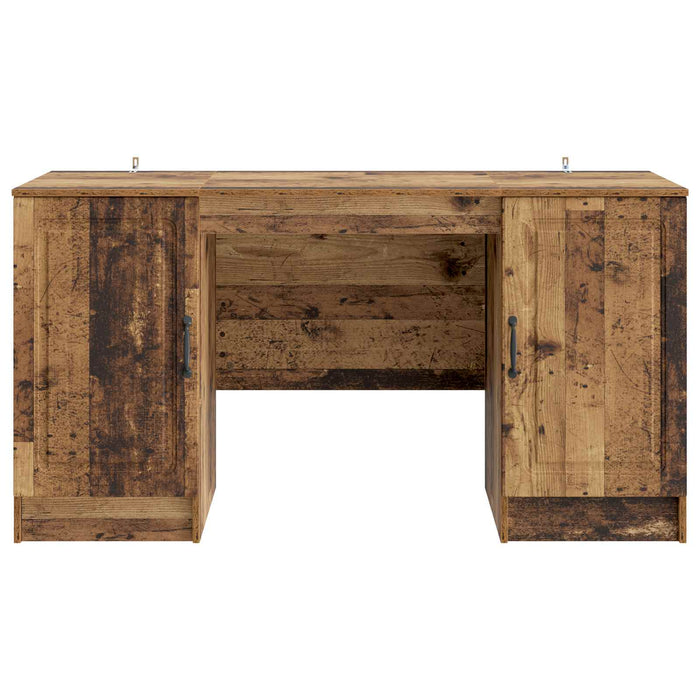 Birou cu raft Lemn vechi 142,5 x 50 x 75 cm Lemn prelucrat - WALTI WALTI
