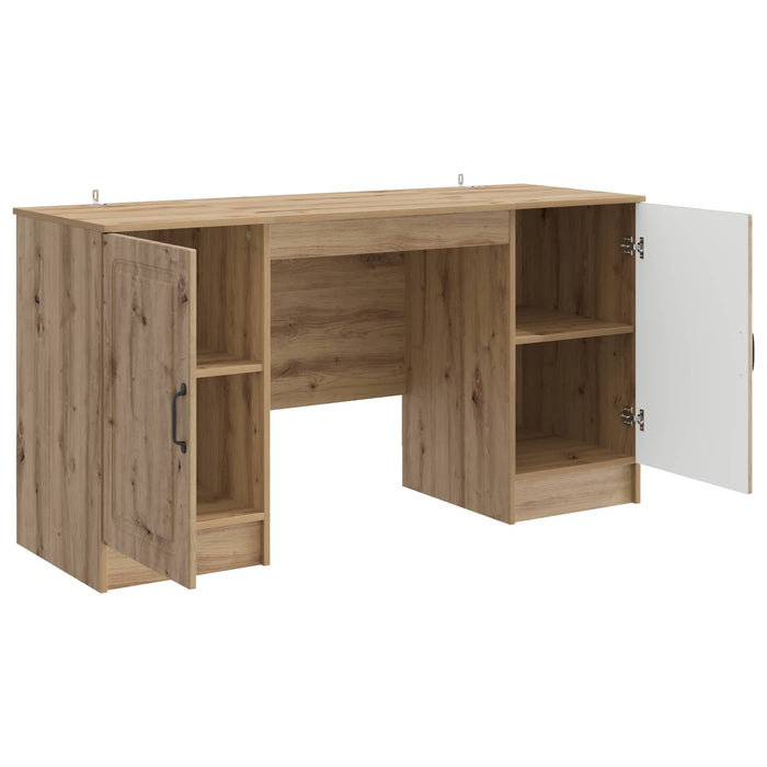Birou cu ușă Stejar Artizanal 142,5 x 50 x 75 cm Lemn prelucrat - WALTI WALTI