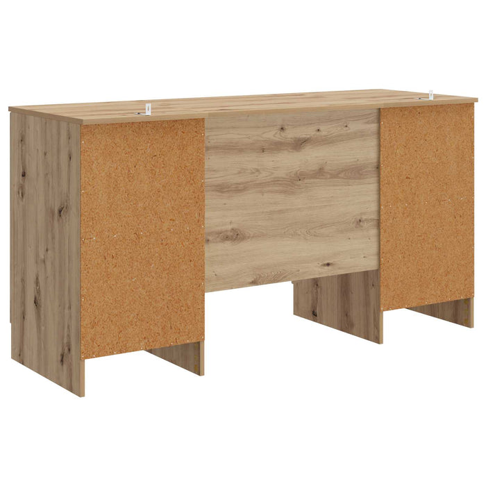 Birou cu ușă Stejar Artizanal 142,5 x 50 x 75 cm Lemn prelucrat - WALTI WALTI