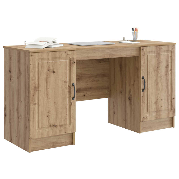 Birou cu ușă Stejar Artizanal 142,5 x 50 x 75 cm Lemn prelucrat - WALTI WALTI