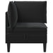 Sofa cu Depozitare Negru Catifea - WALTI WALTI