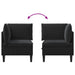 Sofa cu Depozitare Negru Catifea - WALTI WALTI