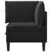 Sofa cu Depozitare Negru Catifea - WALTI WALTI