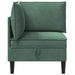 Sofa cu Depozitare Verde Mării Catifea - WALTI WALTI
