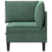 Sofa cu Depozitare Verde Mării Catifea - WALTI WALTI