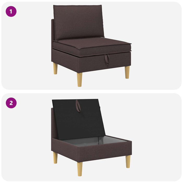 Ottomană de depozitare - WALTI WALTI