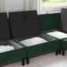 Sofa cu Depozitare Verde închis Catifea - WALTI WALTI