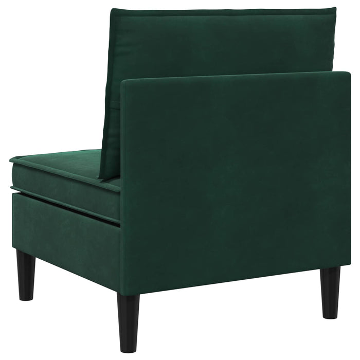 Sofa cu Depozitare Verde închis Catifea - WALTI WALTI